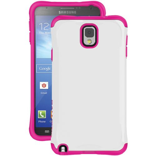 BALLISTIC AP1262-A495 Samsung(R) Galaxy Note(TM) III Aspira Series Case (White/Pink)