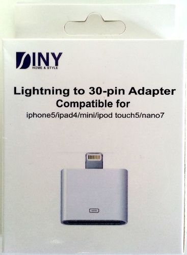 Lightning to 30 Pin Adapter Case Pack 144