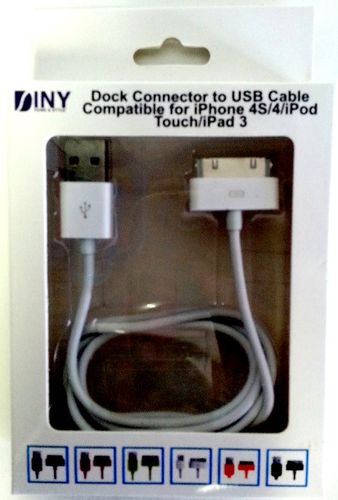 Dock Connector to USB Cable Case Pack 144