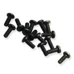 RACK SCREW, #10-32 X 5/8"", BLACK, 30 PK