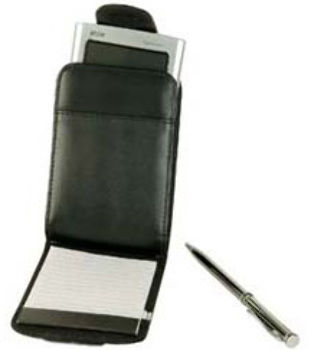 Communications Jotter w/ E-Organizer Pocket - Black Case Pack 120