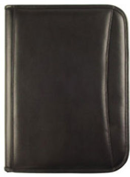 Zippered Padfolio - Black Case Pack 20