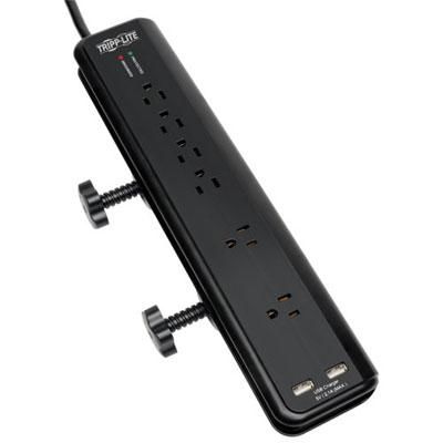 Surge Desk Mount 6 Outlet