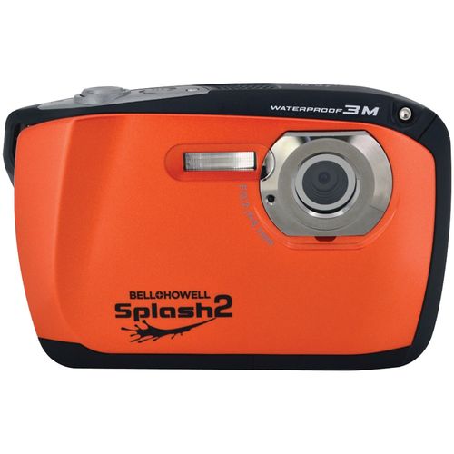 BELL+HOWELL WP16-O 16.0 Megapixel WP16 Splash2 HD Underwater Digital Camera (Orange)