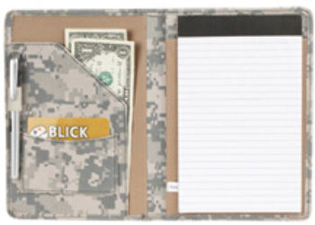 Digital Camo Padfolio-Gray Pixel Case Pack 48