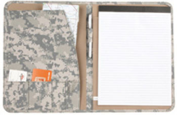 Standard Digital Camo Padfolio-Gray Pixel Case Pack 24