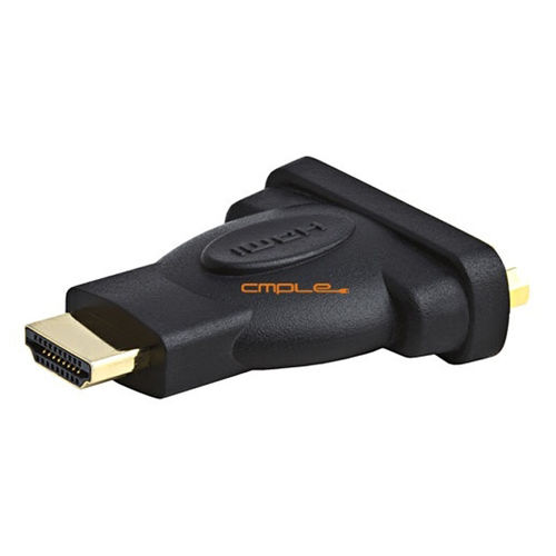 Cmple HDMI Male to DVI-D(24+1) Female Adapter, Gold Plated