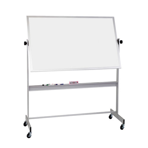 Balt Dura-Rite Cork Deluxe Mobile Reversible Dry Erase Magnetic Marker Board 4' H x 6' W