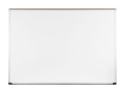 Balt Dura-Rite Dry Erase Standard Melamine Markerboard Aluminum Trim 3'H x 4'W