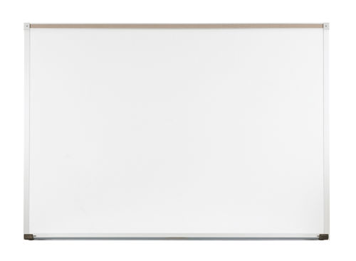 Balt Dura-Rite Dry Erase Standard Melamine Markerboard Aluminum Trim 4'H x 6'W