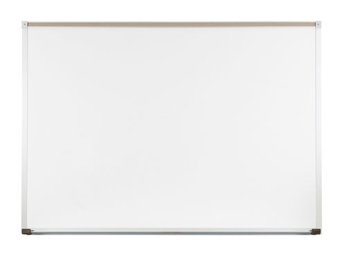 Balt Dura-Rite Dry Erase Standard Melamine Markerboard Aluminum Trim 4'H x 5'W