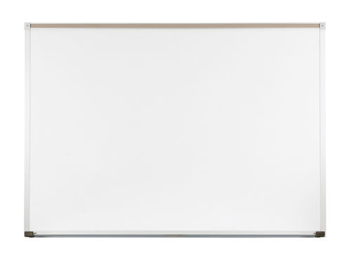 Balt Dura-Rite Dry Erase Standard Melamine Markerboard Aluminum Trim 4'H x 12'W