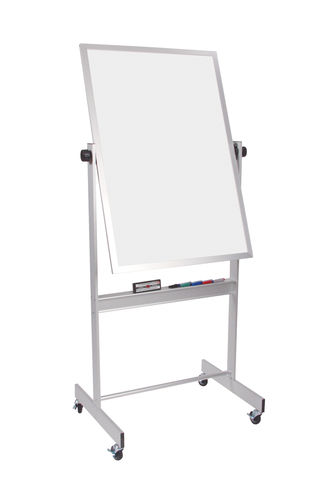 Balt TuF-Rite Deluxe Mobile Reversible Dry Erase Magnetic Marker Board 40""H x 30""W