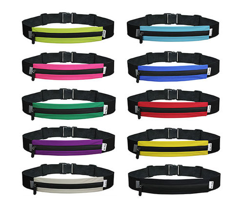 Large Size Single Pouch Waterproof Fitness Running Cycling Hiking Waist Belt Bag