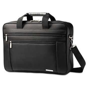 Classic Perfect Fit Laptop Case, 16.5 x 4.5 x 12, Nylon, Black