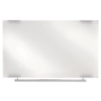 Glass Dry Erase Boards, Frameless, 48 x 36