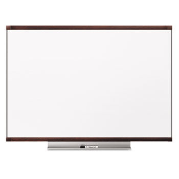 Prestige 2 Total Erase Whiteboard, 36 x 24, Mahogany Color Frame