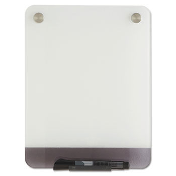 Glass Dry Erase Personal Boards, Ultra-White Backing, 9 x 12