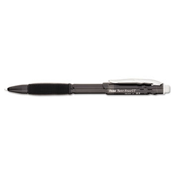 Twist-Erase GT Pencils, 0.5 mm, Black