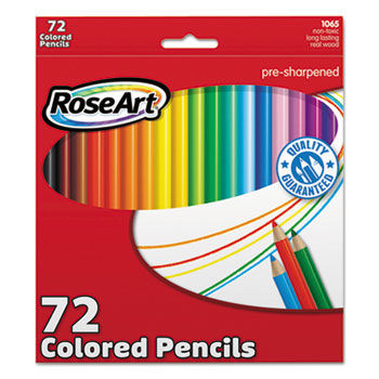 Classic Colors Colored Pencils, 3.3 mm, Assorted, 72/Pk