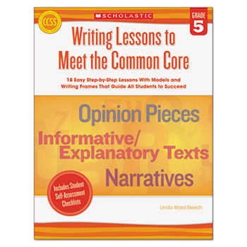 Common Core Writing Lessons, Grade  5