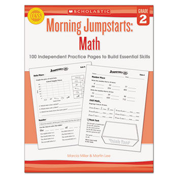 Morning Jumpstart Series Book, Math, Grade 2