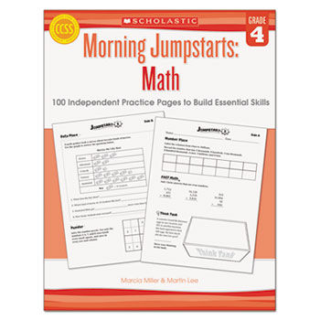 Morning Jumpstart Series Book, Math, Grade 4