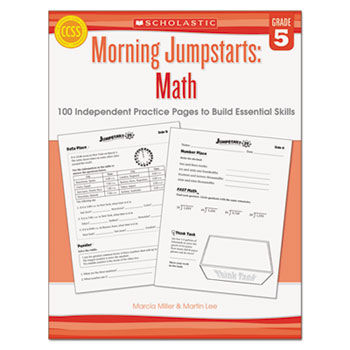 Morning Jumpstart Series Book, Math, Grade 5