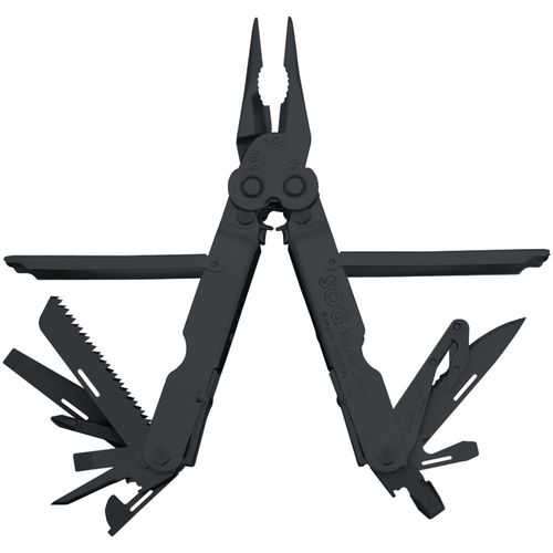 SOG B63N-CP PowerLock Multi-Tool with V-Cutter (EOD; Black Oxide)