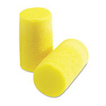 EAR Classic Plus Earplugs, PVC Foam, Yellow, 200 Pairs