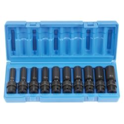 3/8"" Drive 10 Piece Deep Universal Metric Set