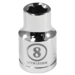 3/8"" Drive 8mm 6 Point Socket