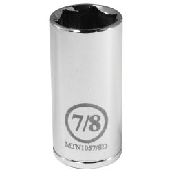 3/8"" Drive 7/8"" 6 Point Deep Socket