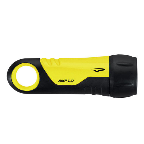 AMP1,Bottle Opener and Cone,Neon Yellow,45 lm,2 AAA Alkaline