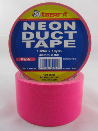 Duct Tape - Neon Pink - 1.89"" x 10 yards Case Pack 24