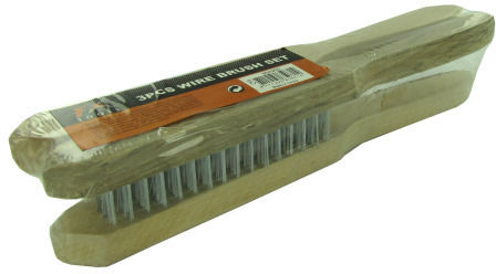 2-Pack 11.5"" Wire Brush Set Case Pack 10