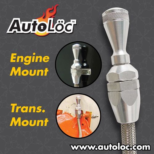 AutoLoc Stainless Steel Ramjet / Small Block Chevy / GM Vortec Engine Oil Dipstick