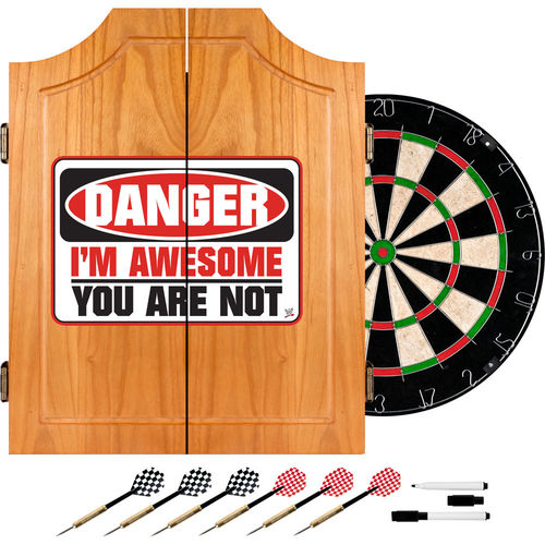 WWE The Miz Dart Cabinet Set