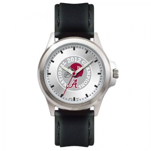 Men'S 2012 Championship University of Alabama Watch in Stainless Steel