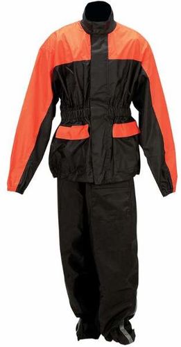 Diamond Plate Motorcycle Rain Suit- 2X/3X