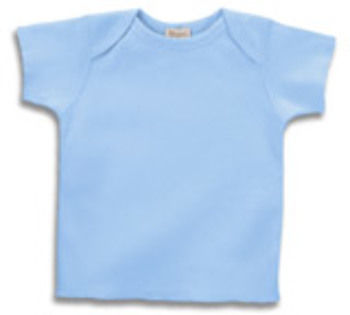 Rabbit Skins Organic Toddler Tee Light Blue 4T