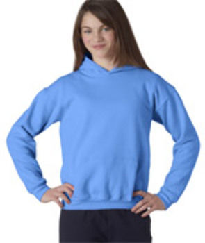 Gildan Youth Hooded Sweatshirt Carolina Blue S