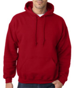 Gildan Adult Hooded Sweatshirt Cardinal Red L