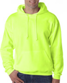 Jerzees Adult Sweatshirt Safety Green L