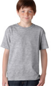 Gildan Youth Heavy Cotton T-Shirt Sport GreyL