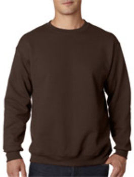 Fruit of the Loom Adult Sweatshirt Chocolate S