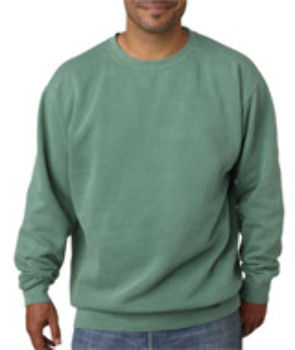 Chouinard Adult Sweatshirt Light Green PgmDye S