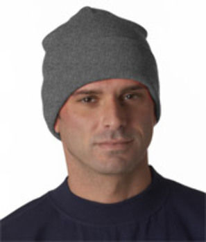 Yupoong Knit Cap Heather Grey One Size