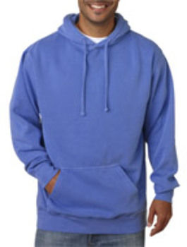 Chouinard Adult Hooded Sweatshirt Flo Blue PgmDye 2XL