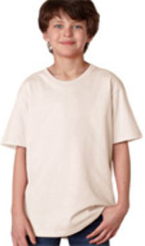 Anvil Eco-Friendly Youth AnvilOrganic Tee Natural XS